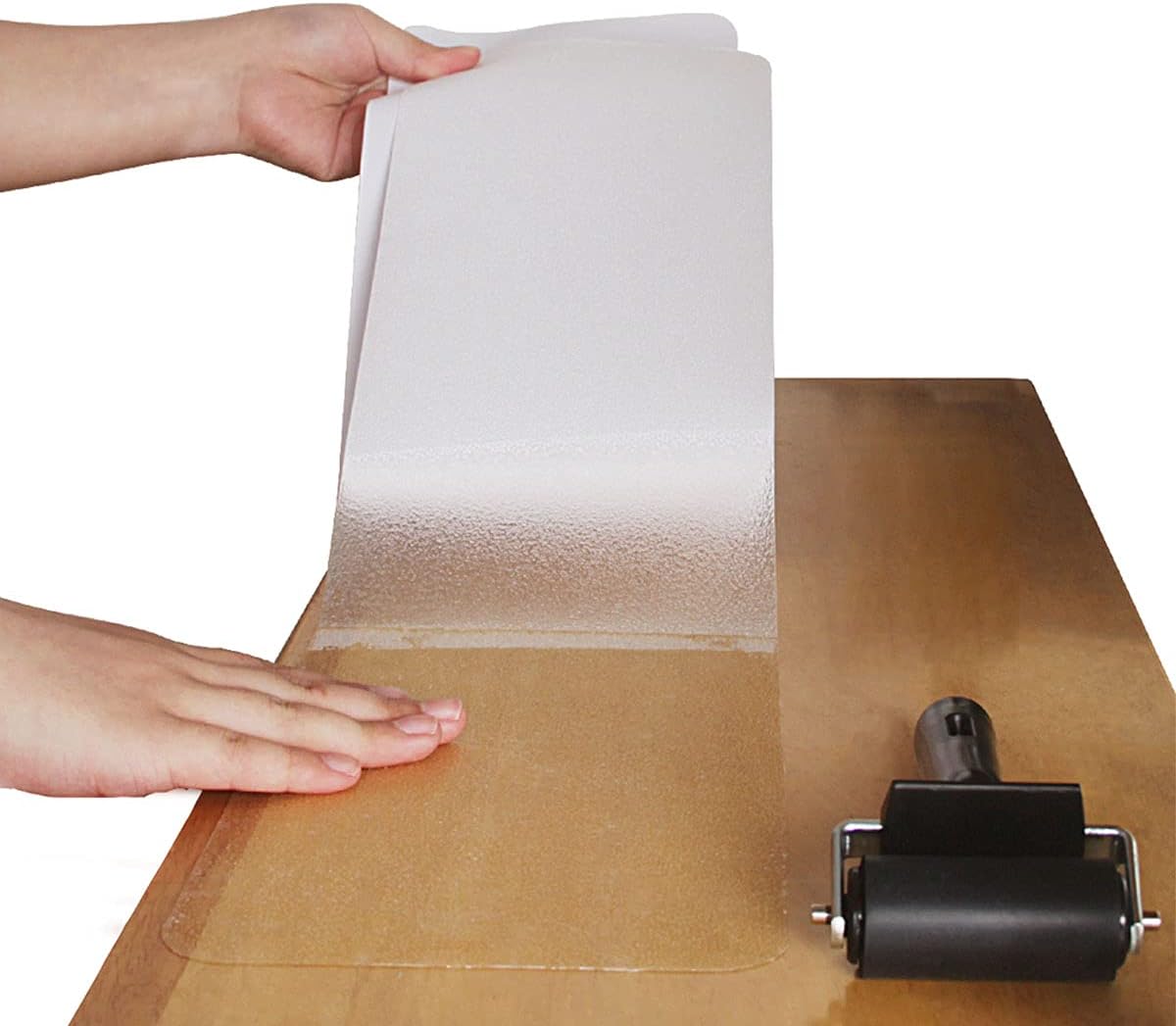 Non Slip Stair Treads - 6'' x 32'', 15 Pack Pre-Cut Transparent Anti Slip Strips, Waterproof High Viscosity, Adds Traction to Pools, Floor, Bathroom, Safety for Kids, Elders and Pets