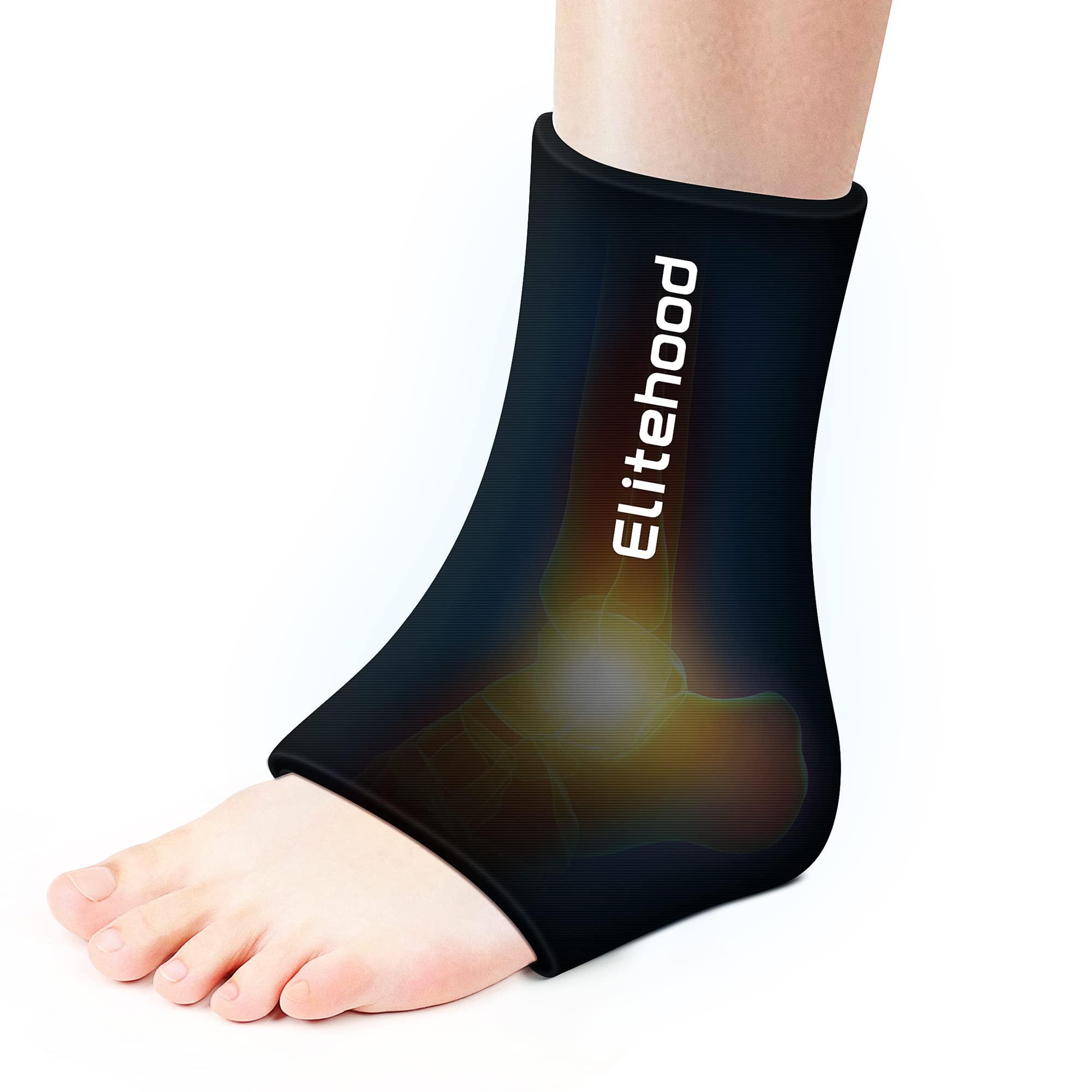 Buy Elitehood Ankle Ice Pack Wrap for Foot Pain and Injuries, Soft