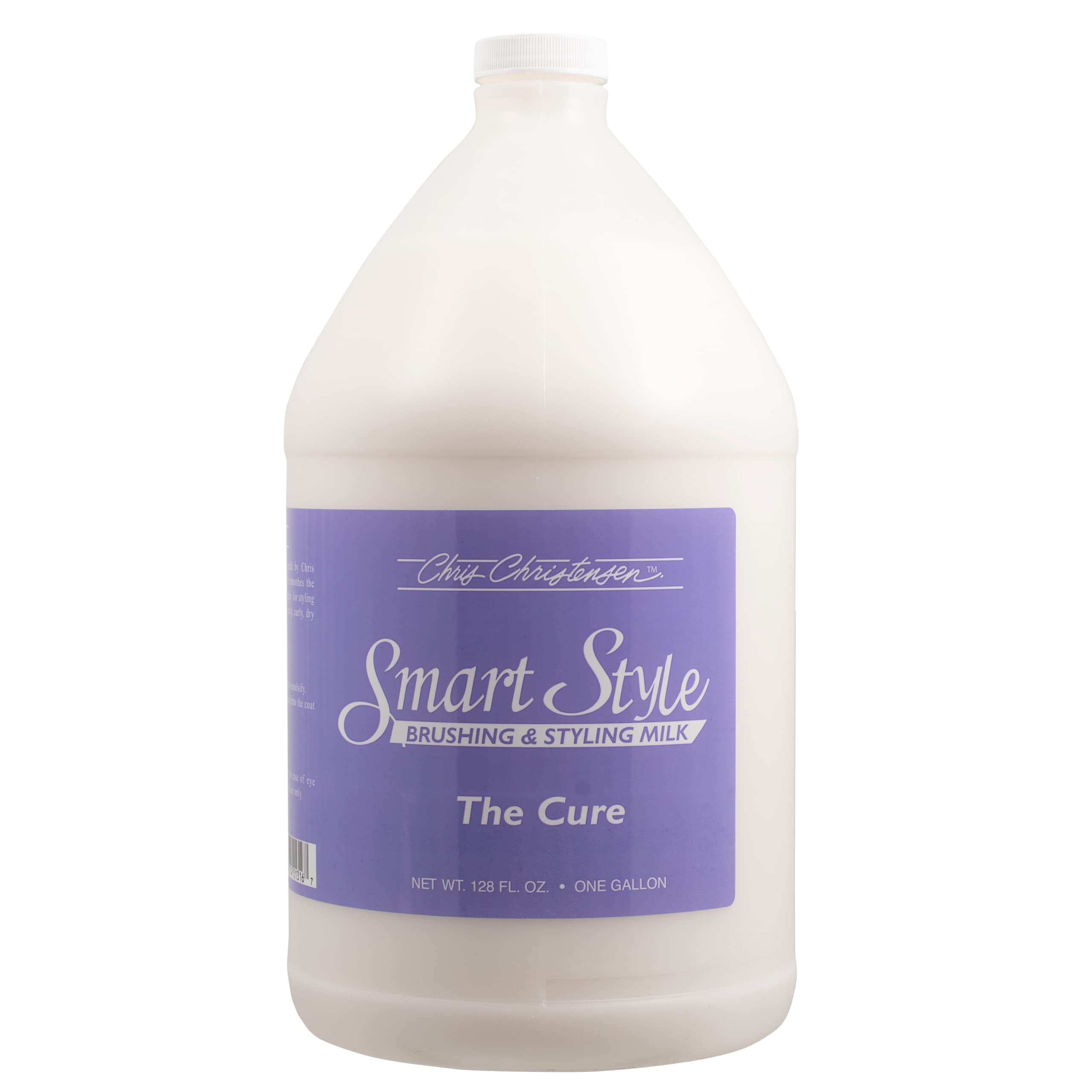 Chris Christensen Smart Style The Cure Brushing & Styling Milk, Dog Conditioner, Groom Like a Professional, Prepares the Coat For Styling, 3.8L