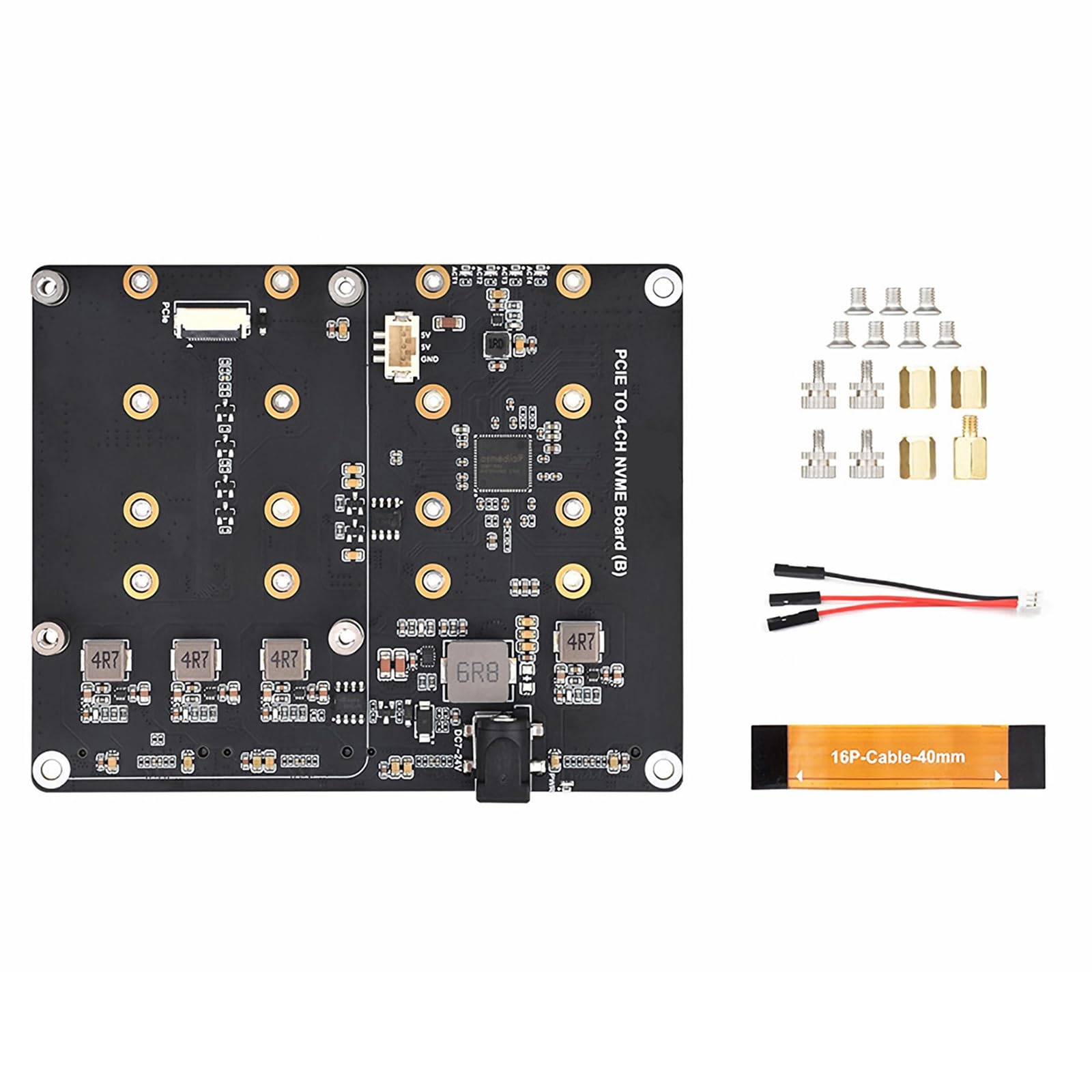Solution de refroidissement NVMe PCIe et carte adaptateur multi-SSD pour PC fixe - 7