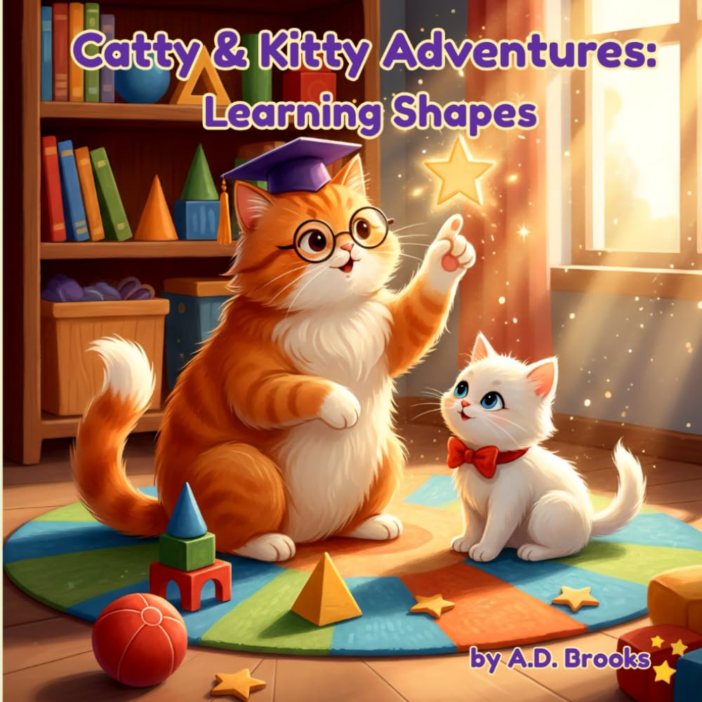 Catty & Kitty Adventures: Learning Shapes: A purr-fect way to learn and play!