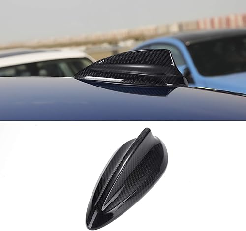 BLAKAYA Repuesto para cubierta de antena, cubierta de aleta de tiburón, cubierta de fibra de carbono para BMW M2 M3 M4 M5 F20 F22 F30 F32 F35 F36
