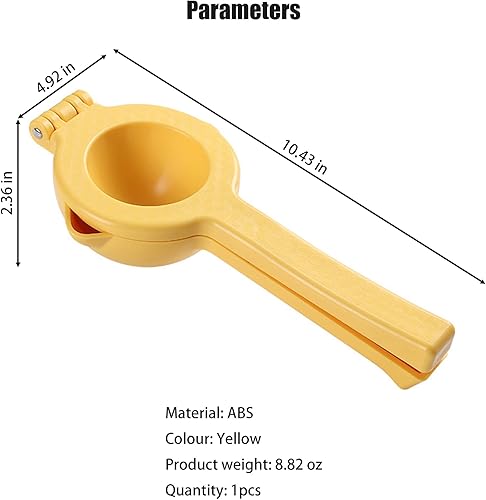 Miniatura 6 de Exprimidor manual de frutas, exprimidor portátil de limón, naranja, cítricos, lima, granada, herramienta de extracción de jugo fresco de gran