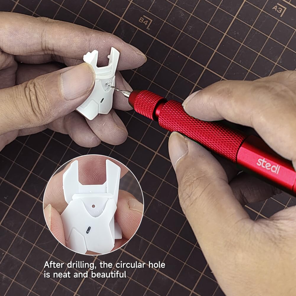 stedi Manual Pin Vise Hand Drill, Model Hobby Making Tools - Image 2