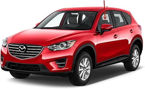Miniatura 2 de Cristal de puerta delantera del lado izquierdo del conductor compatible con Mazda CX-5 modelos 2013-2016