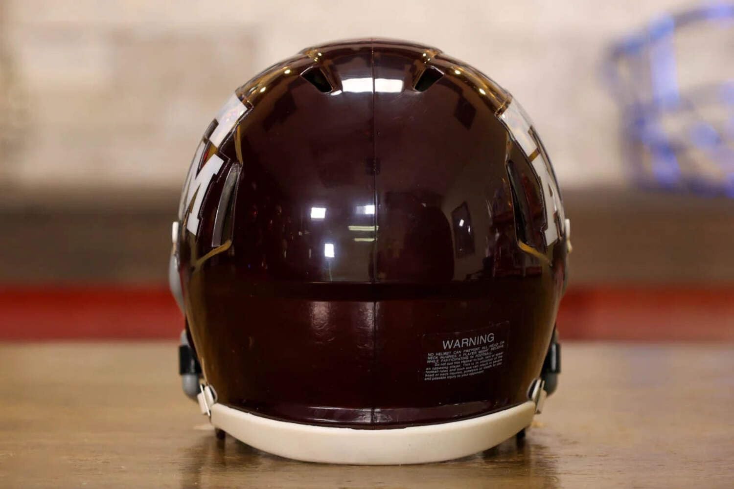 Texas A&M Collectible Speed Mini Helmet - GG Special Edition - with Free USA Flag Decal - Perfect for Sports Fans and Collectors - Green Gridiron