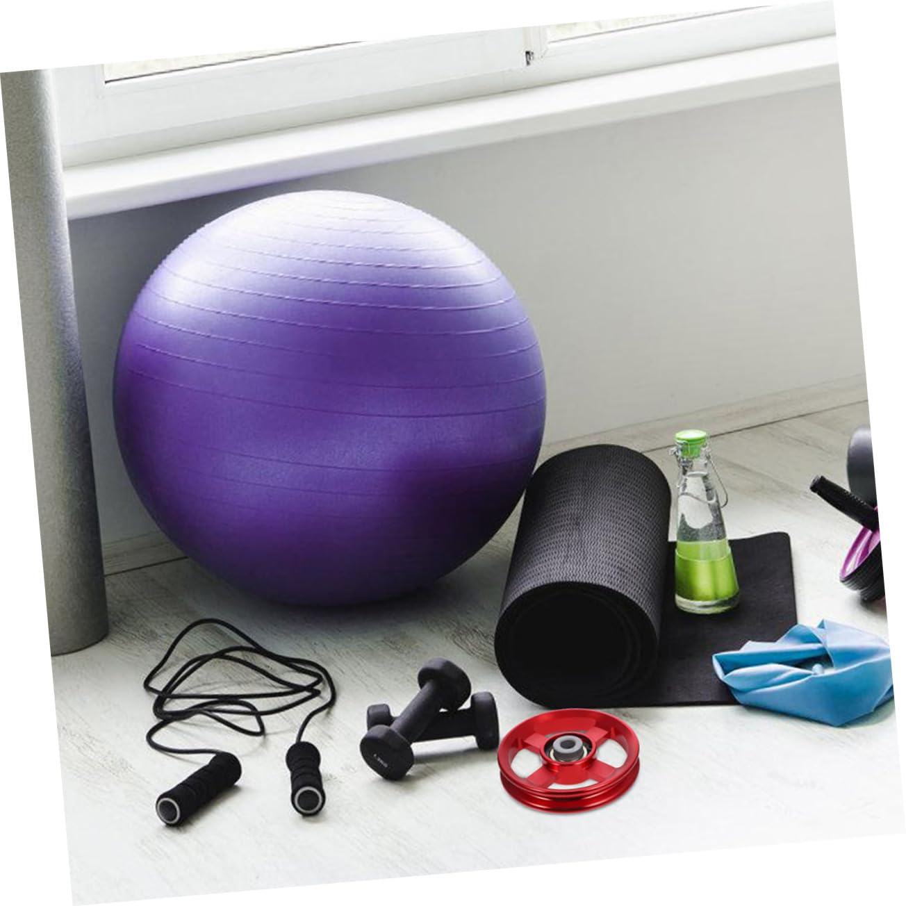 3pcs Aluminum Alloy Pulley Wheels for Home Weight Pulley System Fitness Equipment Accessory for Cable Machines Optimized Motion for Workouts