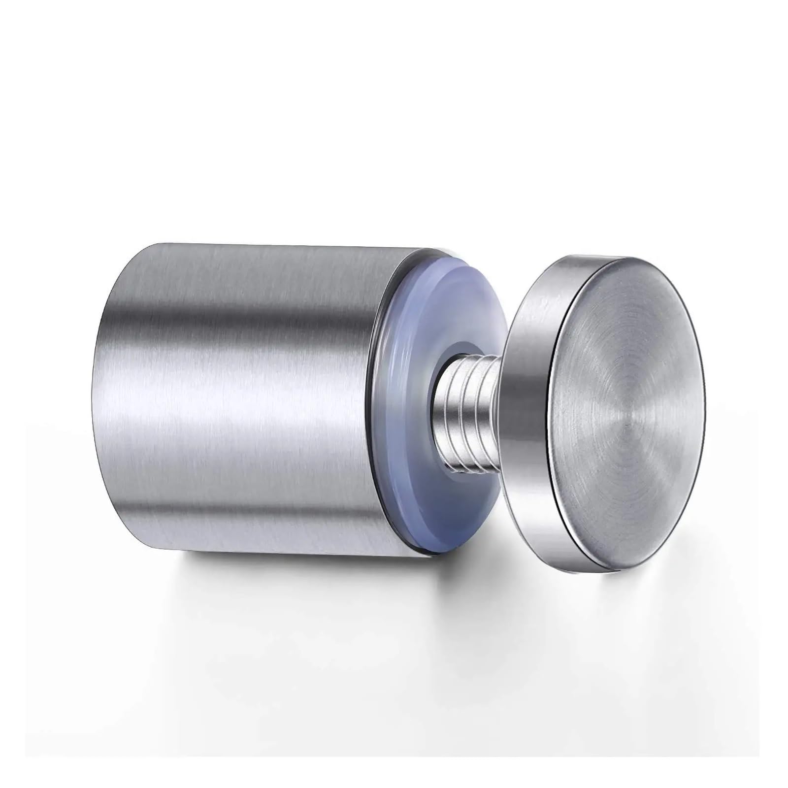 publicitarios de Acero Inoxidable Clavos, 20-50 Tornillos de Acero Inoxidable for Separar Carteles, adecuados for Fijaciones de separadores for Carteles de Vidrio(16x30mm,40 PCS)