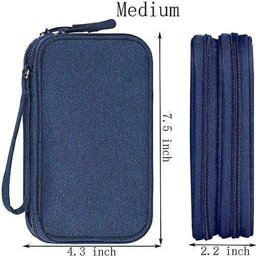 Electronic Organizer Pouch Bag, Electronics Accessories Travel Case, Electronics Accessories Storage Bag For Various Usb, Cables, Hard Drive, Phone, Earphone, Cords And Power Travel Gadget Carry Bag #TOP1