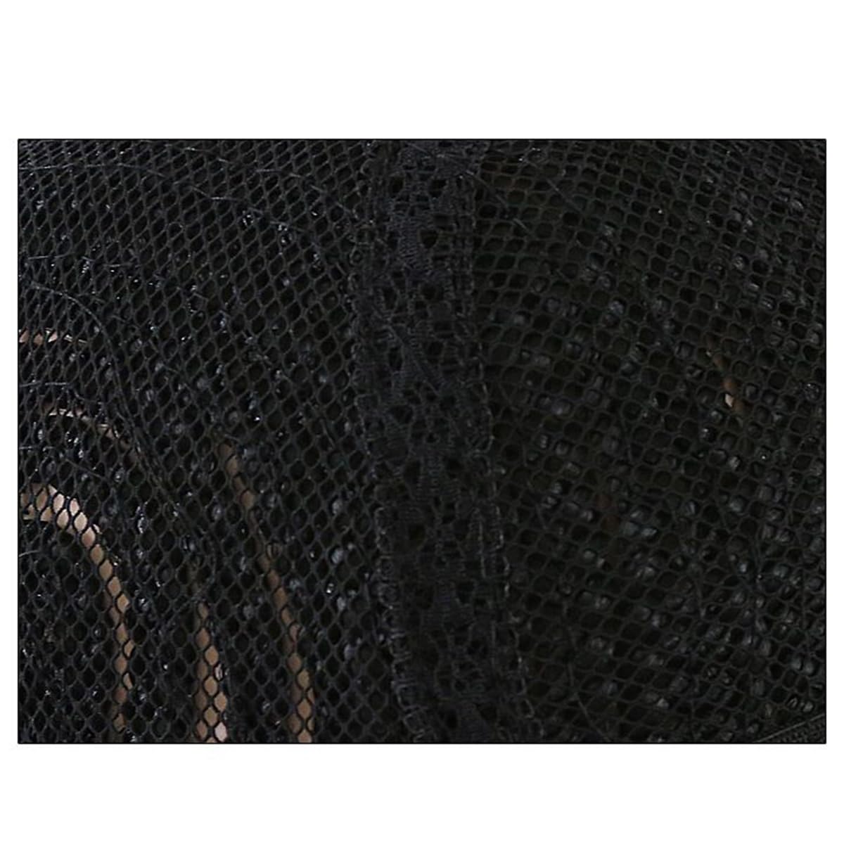 Healeved Elastic Crochet Wig Cap 7.9X5.9 Inch Soft Stretch Dome Net for Braiding Wigs Secure Fit Hair Styling Accessory - Image 3