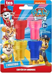 Carimbo Autotintado Patrulha Canina Cartela 4 Unidades - Tris