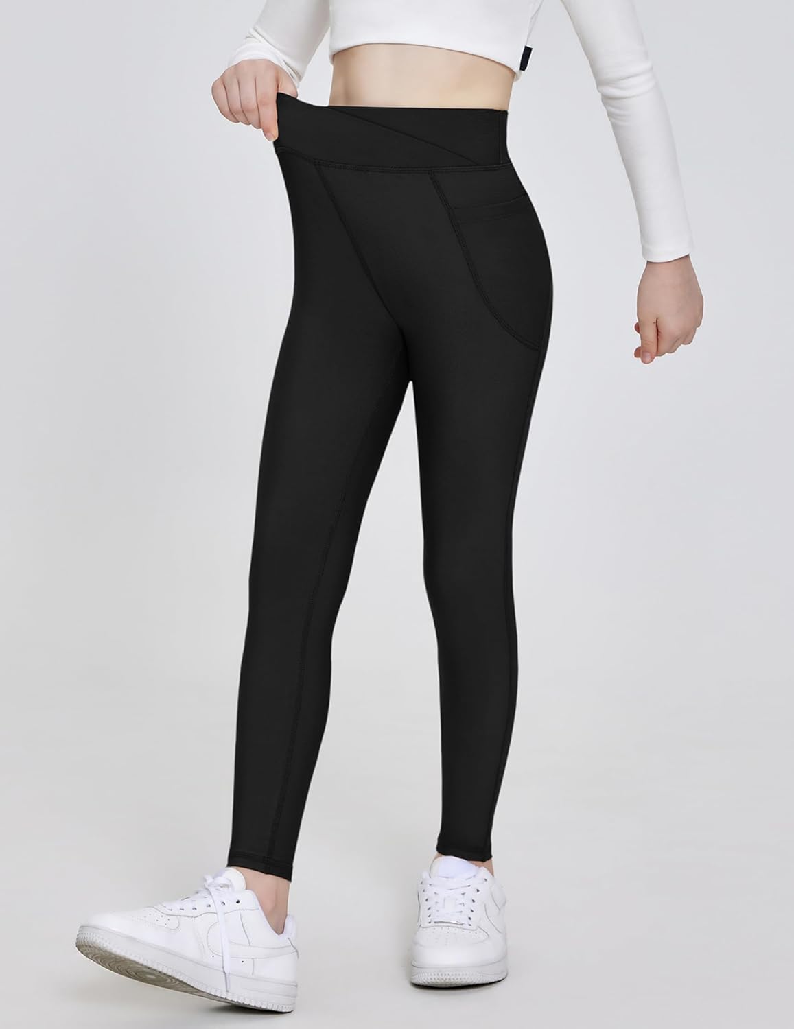 Zaclotre Calça legging infantil forrada com lã resistente à água no inverno quente crossover atlética ioga com bolsos em promoção! Veja a oferta e mais achadinhos de Meninas 3 Hoje é o melhor dia para comprar Zaclotre Calça legging infantil forrada com lã resistente à água no inverno quente crossover atlética ioga com bolsos com aquele preço maroto! Promoção! Aproveite a oferta! 3