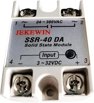 SSR-40DA 40A Solid State Relay Input 3-32V DC Output 24-380V AC SSR-40 DA