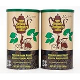 Trader Joes Fair Trade Organic Sumatra Coffee 13 Oz Canisters, Set of 2