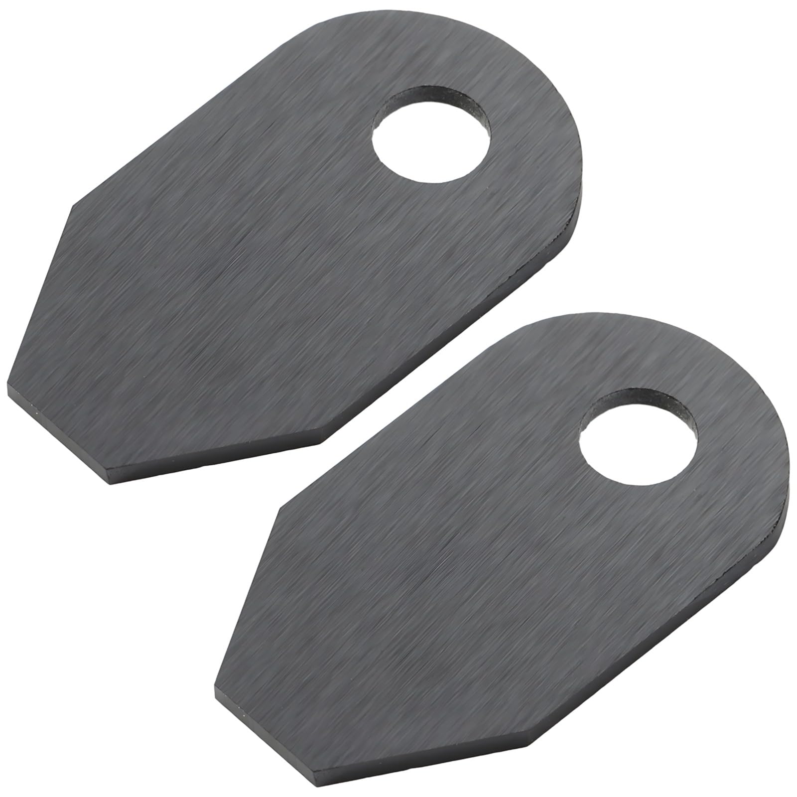 LUMINFLY 2 Ceramic Ferro Rod Strikers for Fire Starting, EDC Size Fire Starter with Hanging Hole, Survival Emergency Tool