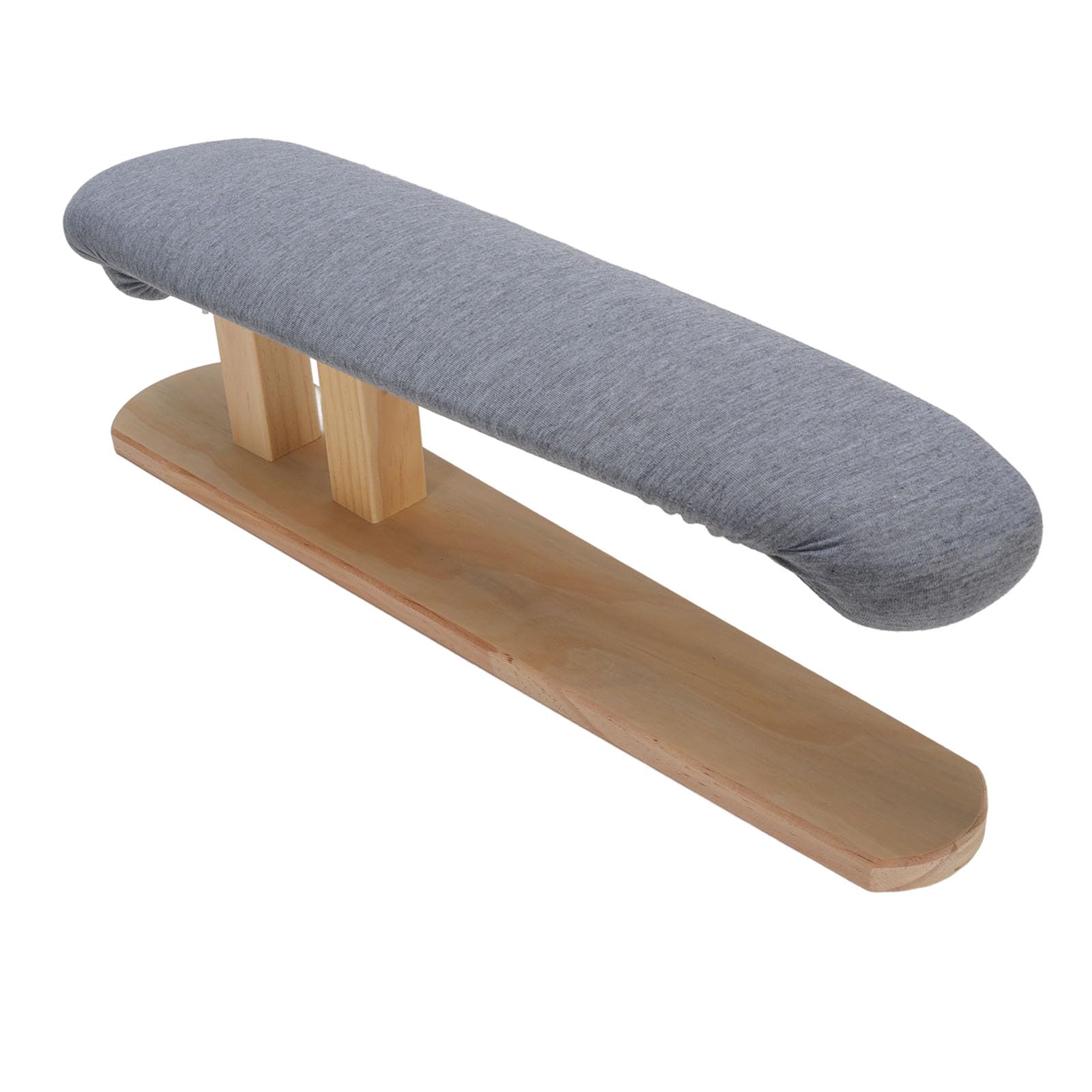 Tablero de Planchado de Mesa, Tablero de Planchado Pequeño Acolchado con Base de Madera, Tablas de Planchar Portátiles de Cofre y Manga para Sastre, Hogar, Lavandería, Apartamento