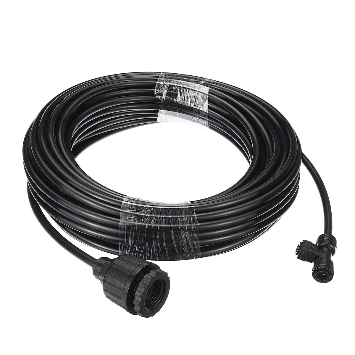 12M Sistema Di Nebulizzazione Per Esterni Fresco Per Patio Sistema Di Raffreddamento Ventilatore Per Nebbia Nebulizzatore Per Giardino - Nero