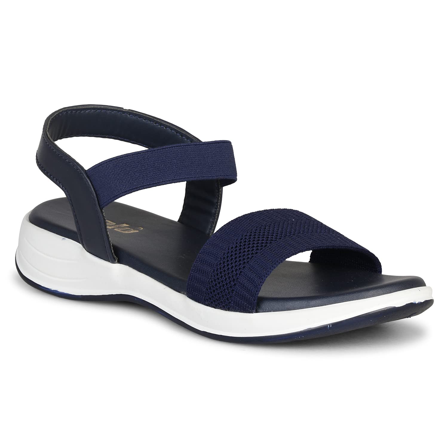 Colo Flat Sandal For Womens And Girls C-3 Navy Blue Size 8 UK (B09H4B9JXZ) Amazon Price History, Amazon Price Tracker