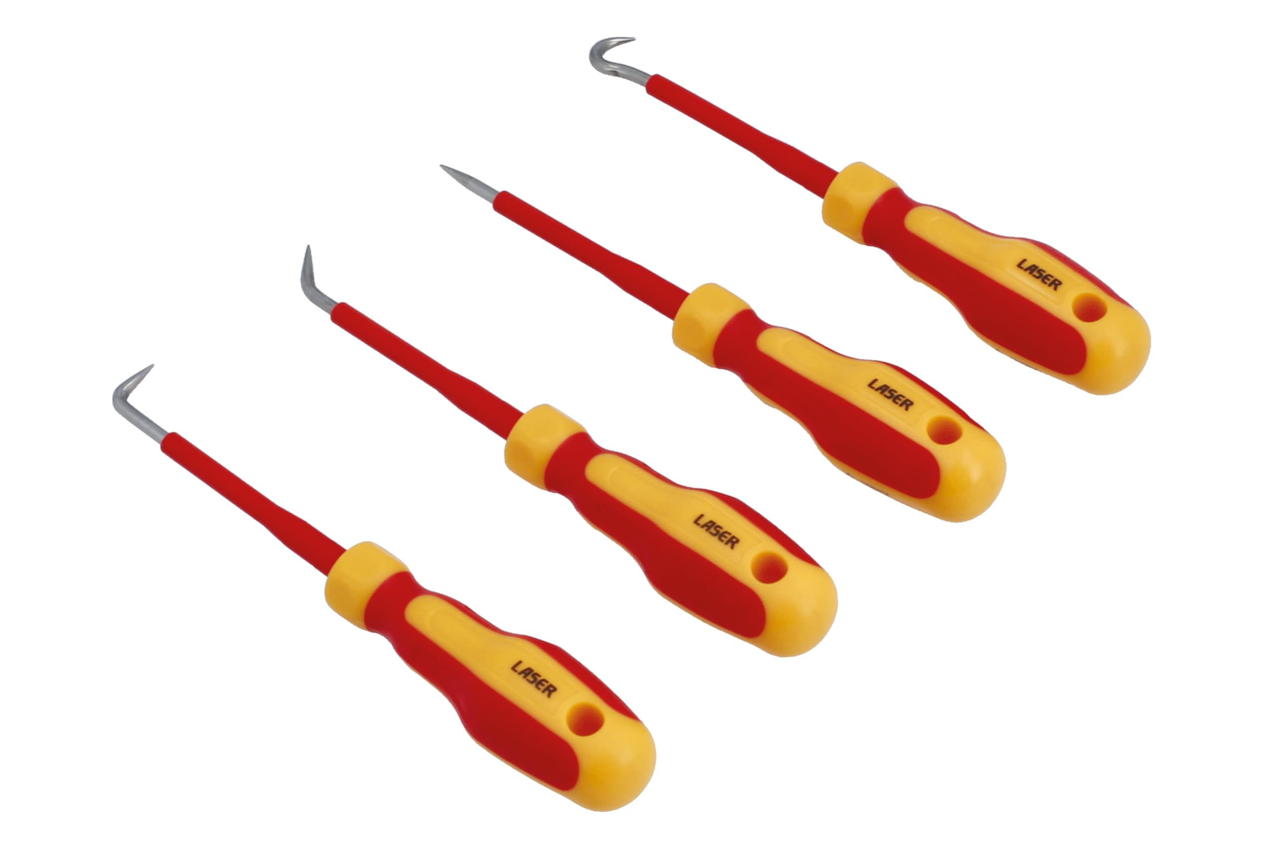 Laser Tools Insulated Mini Hook & Pick Set 4pc 8888