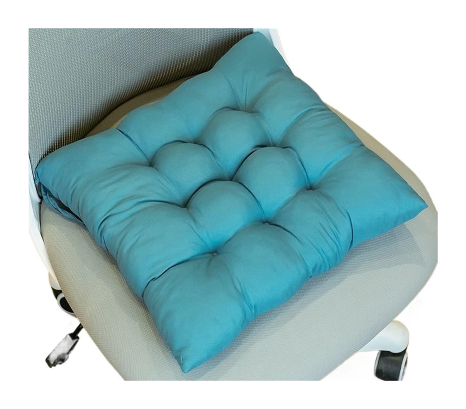VMDVBNA chair cushions Chair Pads Cushions for Dining Chairs with Ties Square Floor Pillows Thick for home(Color12)