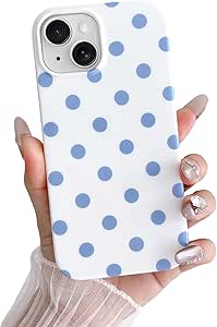 Amazon: Skyseaco for iPhone 13 Case Cute Polka Dot Aesthetics