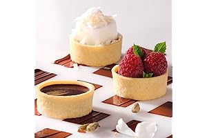 Pastry Chef's Boutique Premium Tart Shells for Exquisite Filling Indulgence