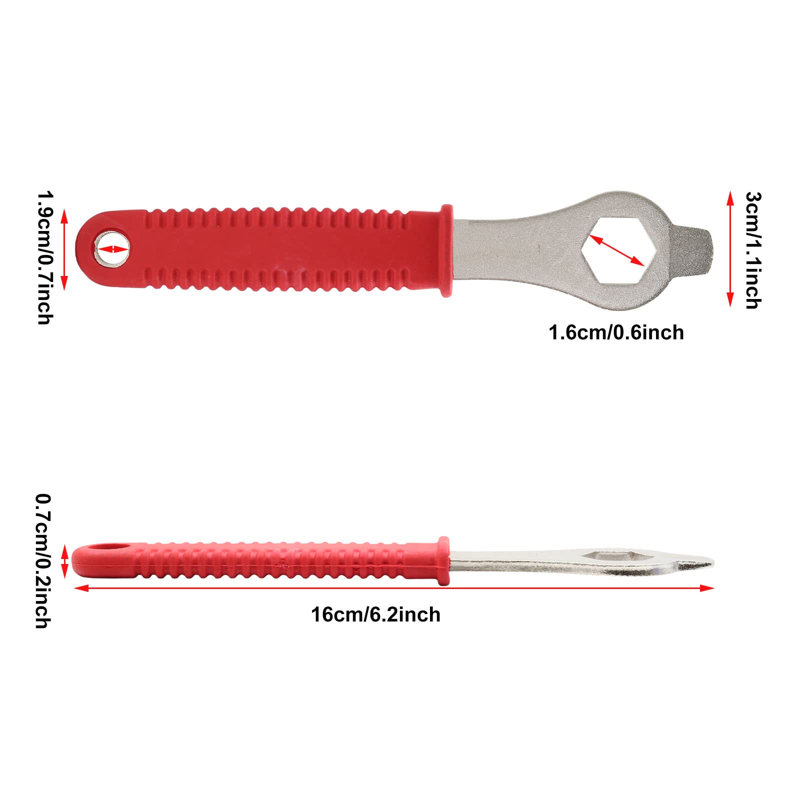 YnGia 1PCS Bike Crank Wrench Bicycle Crank Puller Spanner Bike Crank Extractor Removal Tool for Bicycle Repair