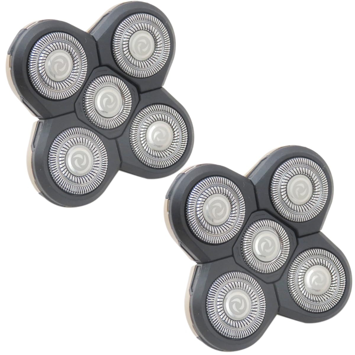 LINGSEE 2025 NEW 2-Pack Replacement Blades Compatible for Remington Balder Pro Head Shaver Model XR1600, XR7000, RX5, RX7, Electric Shaving for Bald Men