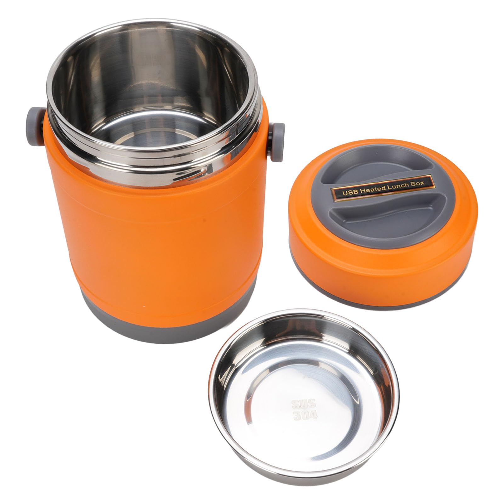 Piccolo Lunch Box Elettrico in Acciaio Inox 1,6L Riscaldatore