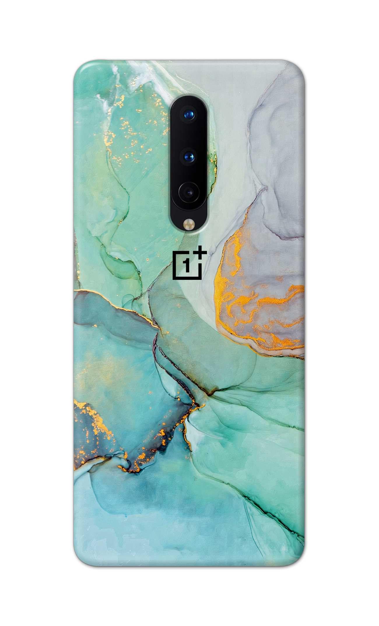 PRINTFIDAA® Printed Hard Back Cover Case for OnePlus 8 Back Cover (Marble Design) -0412