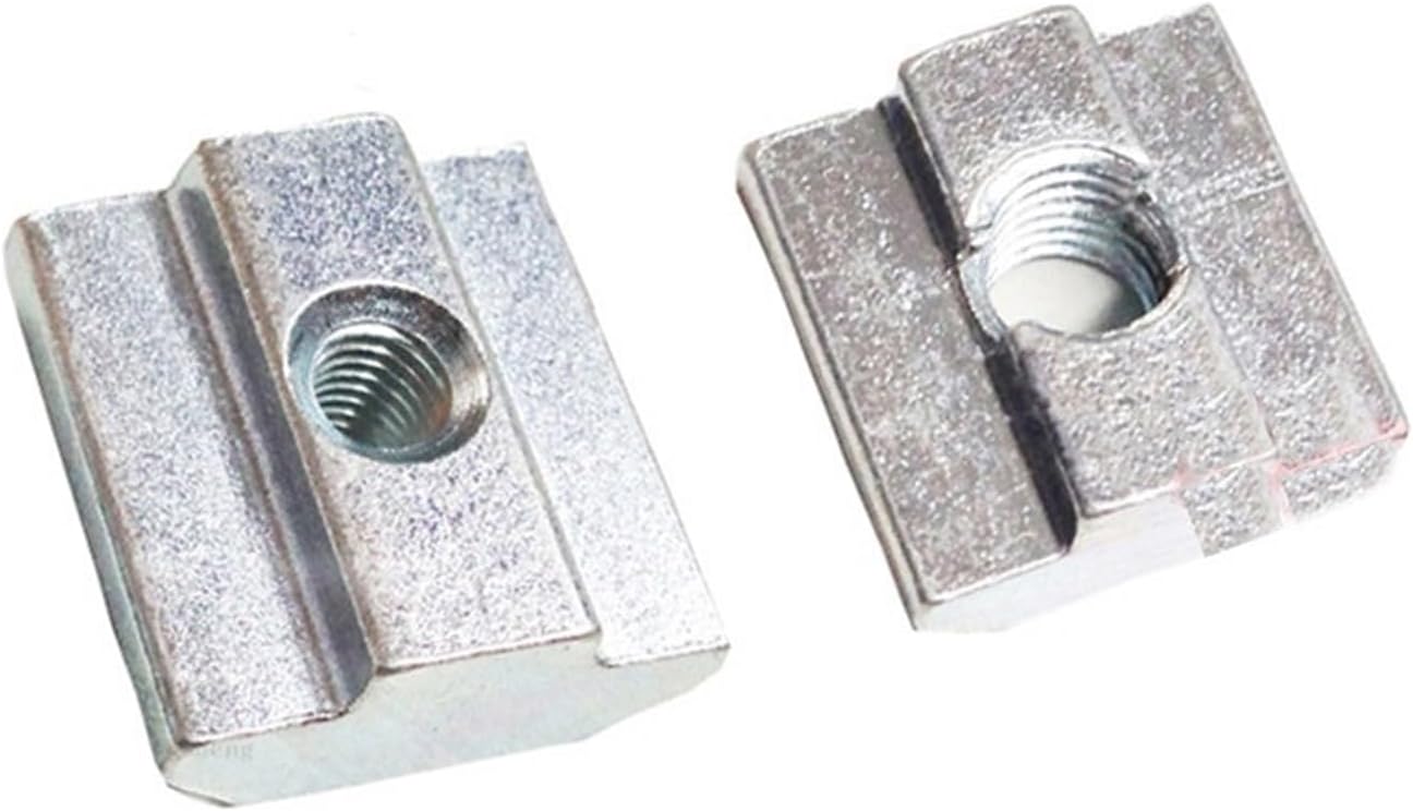 CNC T Sliding nut Block M4 M5 M6 M8 Slide for EU Standard 40 Aluminum Profile Slot 8mm CNC Part(M4)