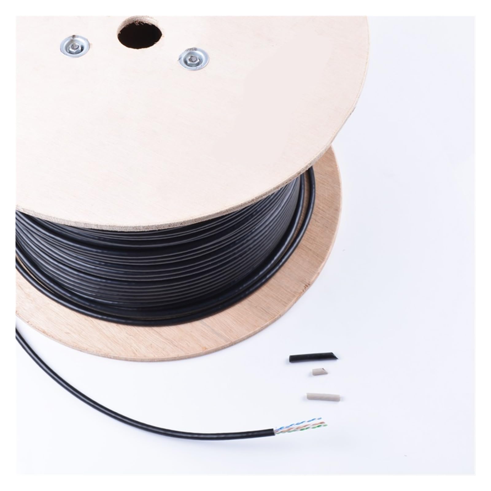 Câble extérieur de réseau Ethernet FTP Cat6 10 Gigabit Haute Vitesse 305 m de Fil PVC Ligne 1 Rouleau adapté for Utiliser ce câble comme câble d'installation dans Votre Maison