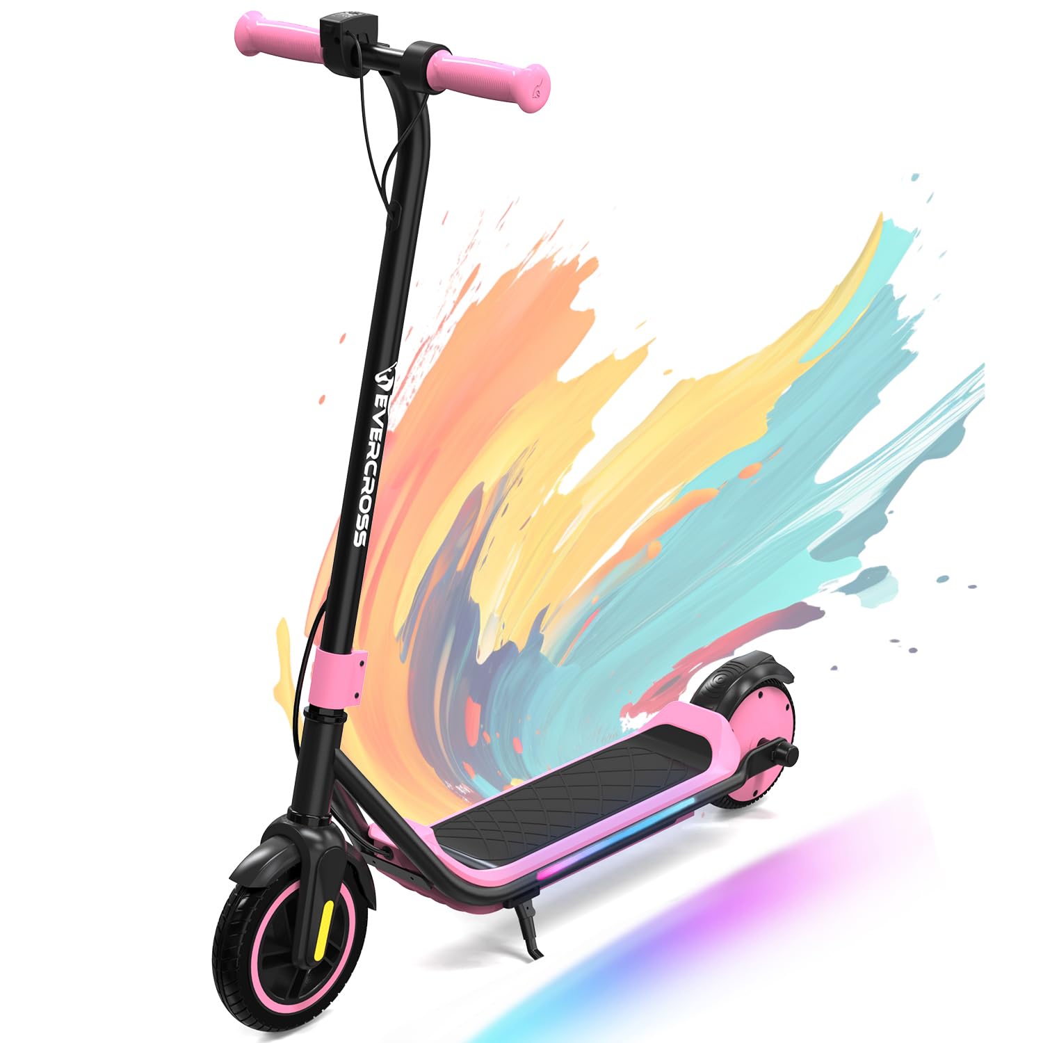 EVERCROSS E6 Monopattino Elettrico Bambini dai 6 ai 12 Anni, Tre Modalità Velocità, Batteria Alta Capacità 21,6V/5,2AH, Motore 150W, Velocità Sicurezza 8-16KM/H, Autonomia 15KM, Leggero e Portatile
