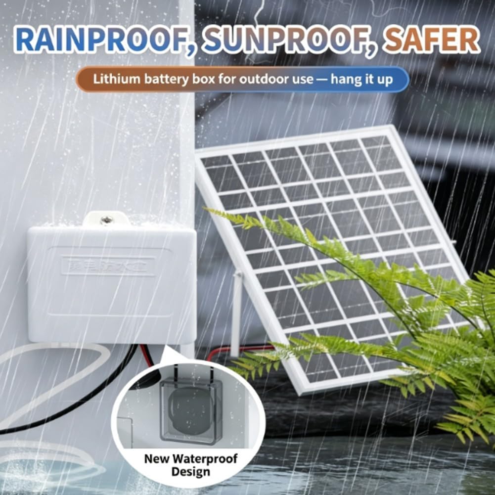 Aireador Solar para Estanque con para batería 24h Aireador Solar(A)