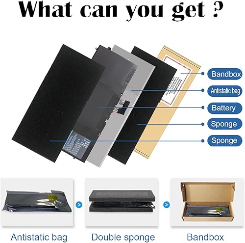 Miniatura 6 de Y9N00 Dell XPS13 - Batería para portátil Dell XPS 12 9Q23 XPS 13 Ultrabook Series XPS 13-L321X XPS 13-L322X XPS L321x L322X 90V7W RWT1R 489XN 9Q23