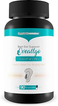Tinnitus Supplement - Our Best Tinnitus Relief Ear Ringing - Ear Health Tinnitus Supplements - Clear Tinnitus Pills - Help Stop Ringing in The Ears Ringing in The Ears Relief Oveallgo Eco Pure Pro