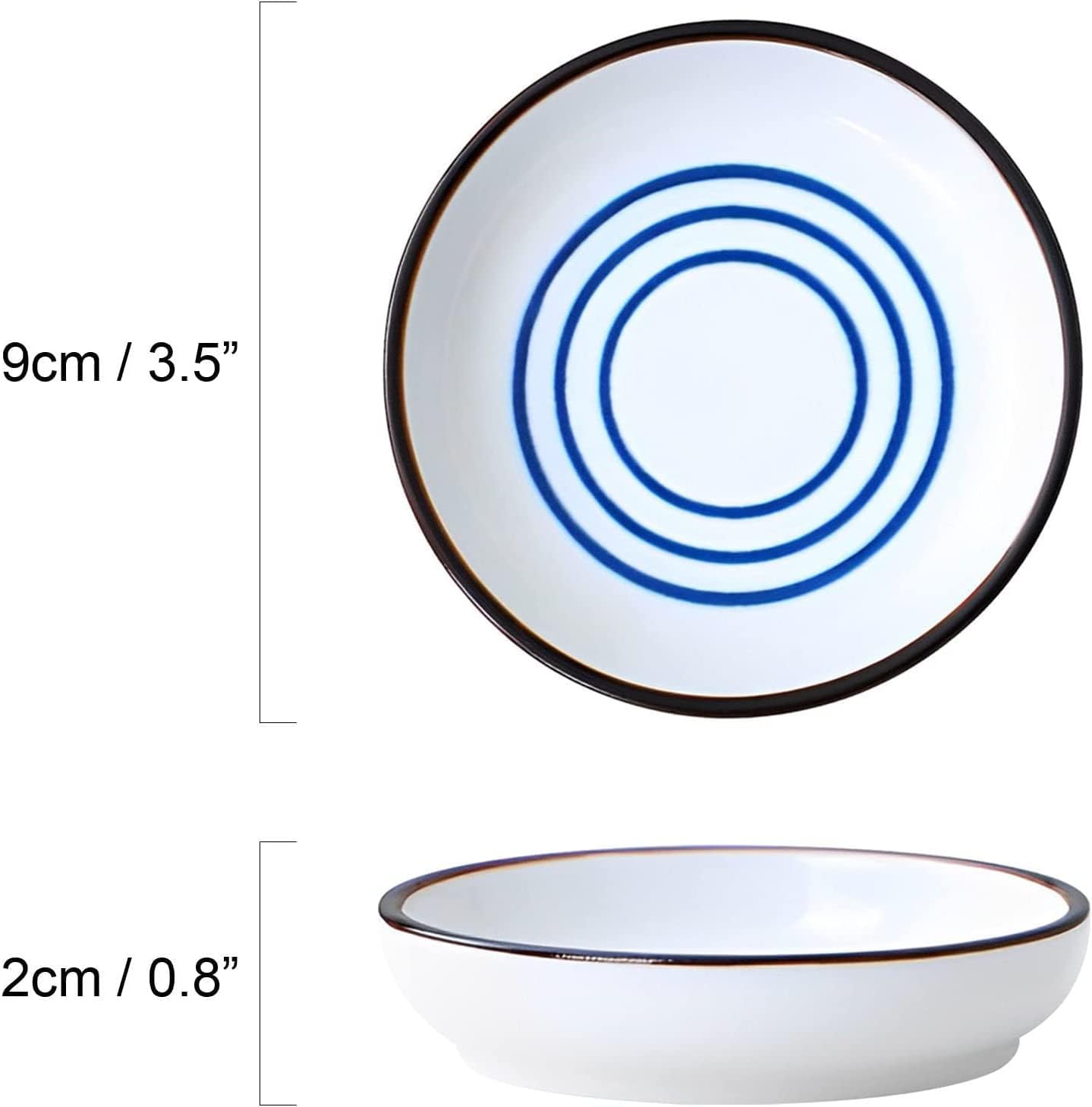 スーププレート、ディナープレート、スープマグ、醤油皿セット、セラミックディップボウル、ソースボウル、タパスボウル、デザート用花柄皿セ