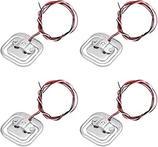 4Pcs 50Kg Body Load Cell Weighing Sensor Resistance Strain Half-Bridge Human Scale Load Sensor DIY