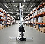 Hydraulic Aluminum Alloy Lift – Vertical Mast Lift for Efficient Maintenance, Easy to Use and Customizable for Various Work Environments