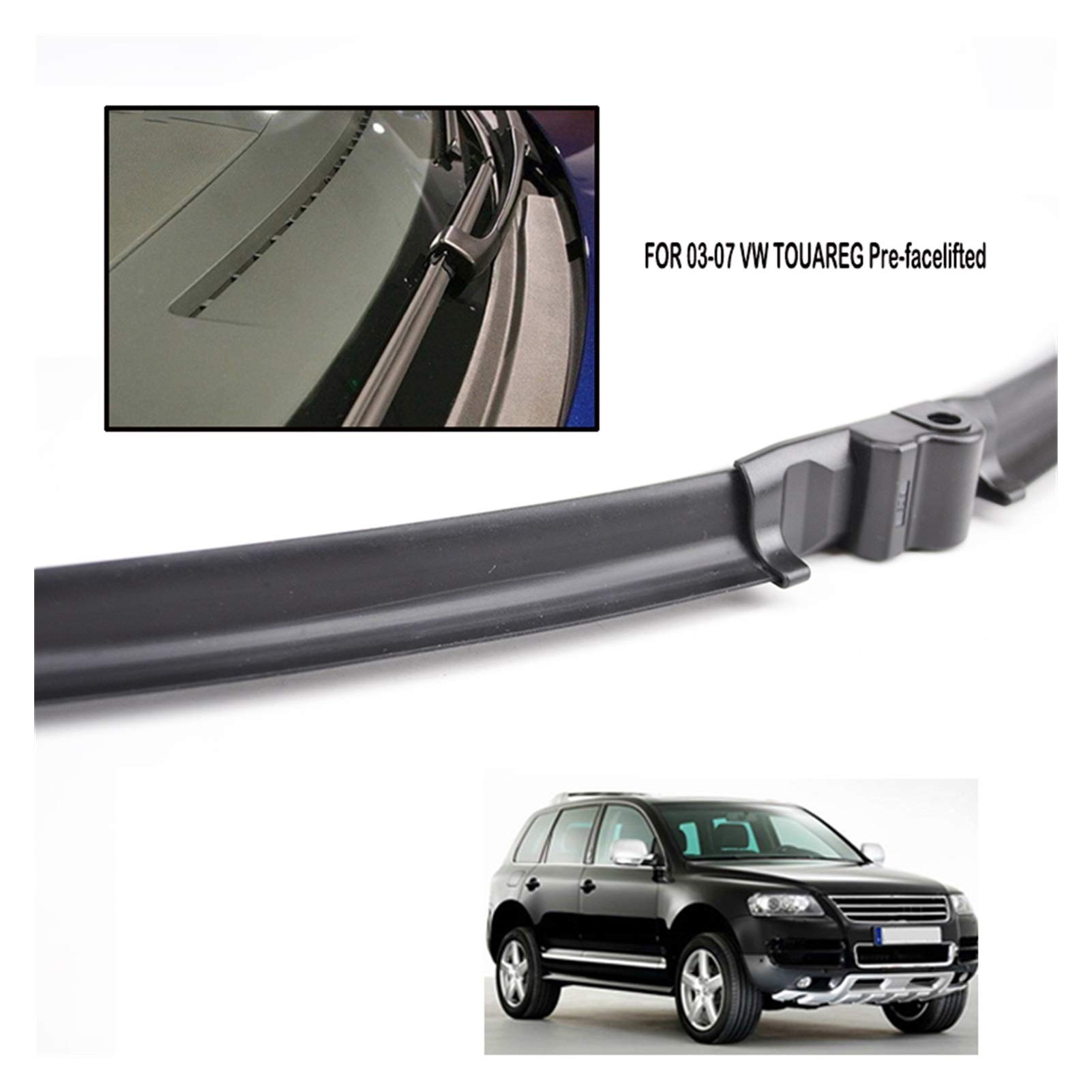 Tergicristalli Set Spazzole Tergicristallo Anteriore E Posteriore Per VW Per Touareg 2003-2006 Parabrezza Finestra Posteriore Anteriore 26 "+26" +14 "