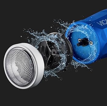 Amazon | VICANS 高性能ミニ電動シェーバー (Pure White)メーカー保証1