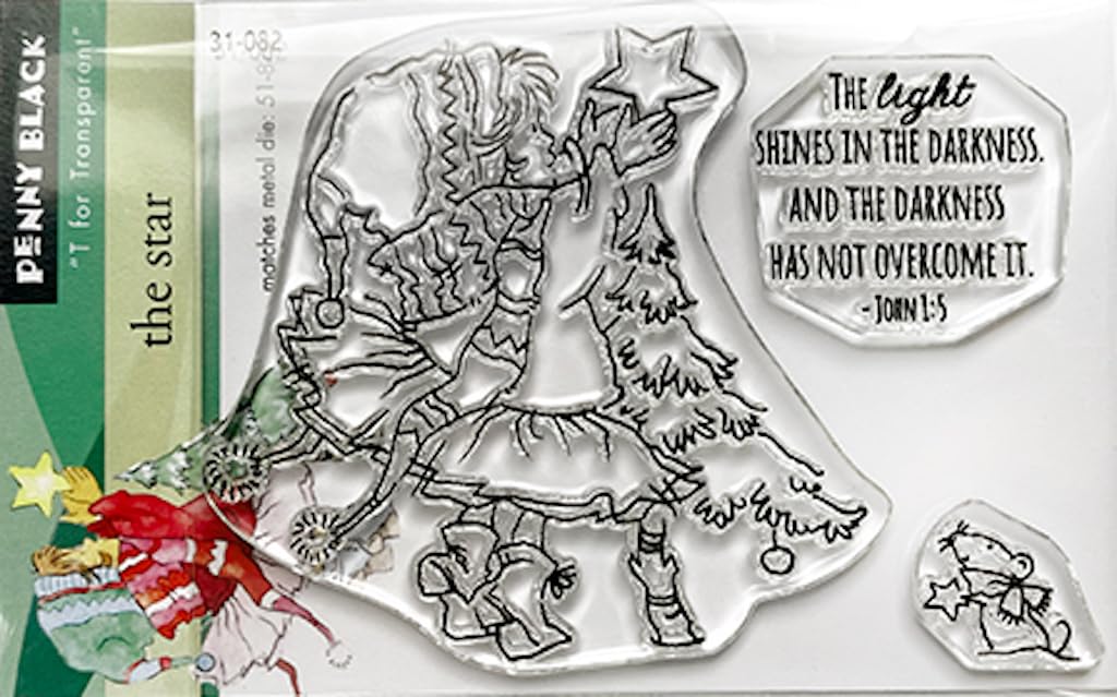 Penny Black Black Penny Clear Stamps - The Star 31-082