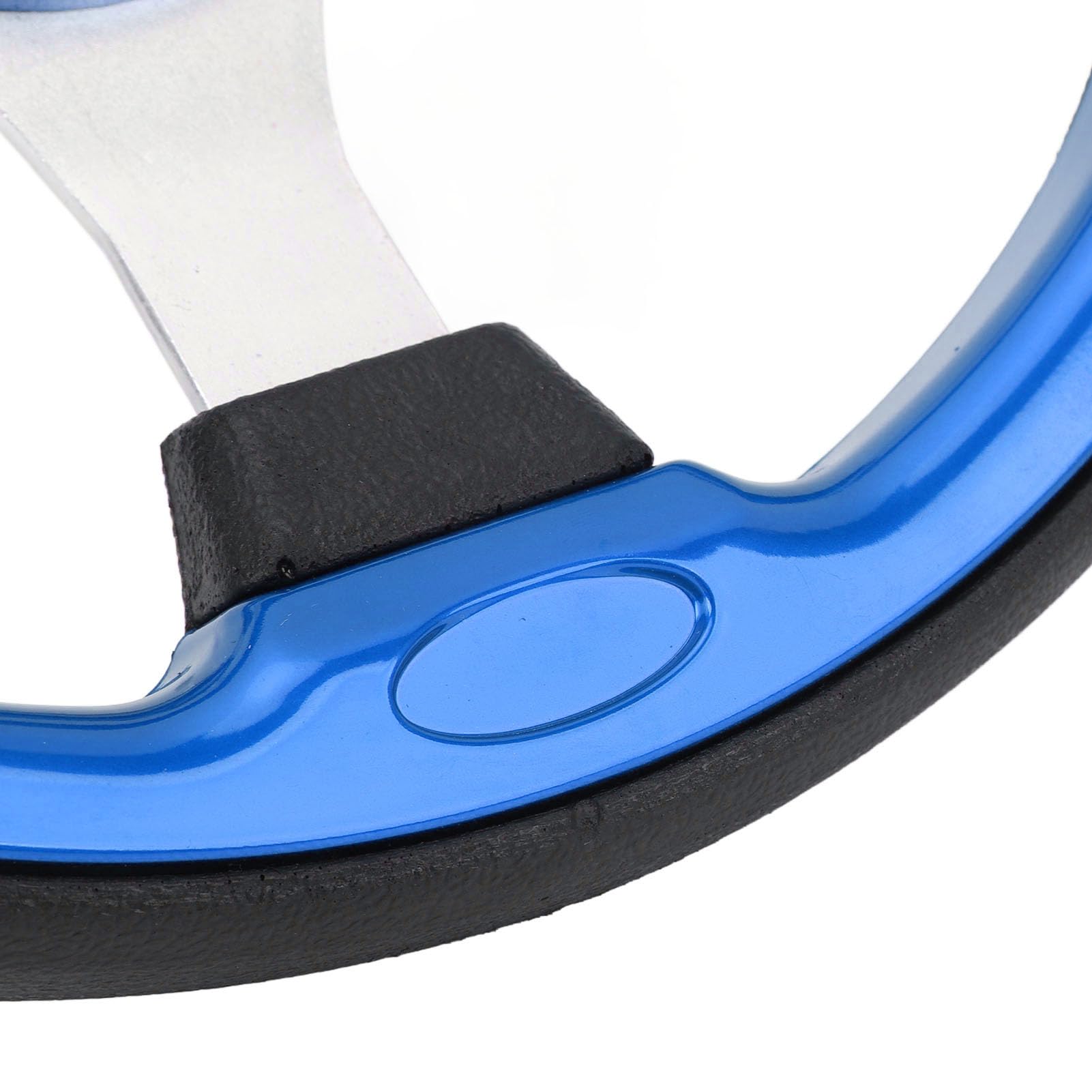 Keenso Kierownica Sportowa Uniwersalna, 33 Cm PU Aluminium, do Samochodu