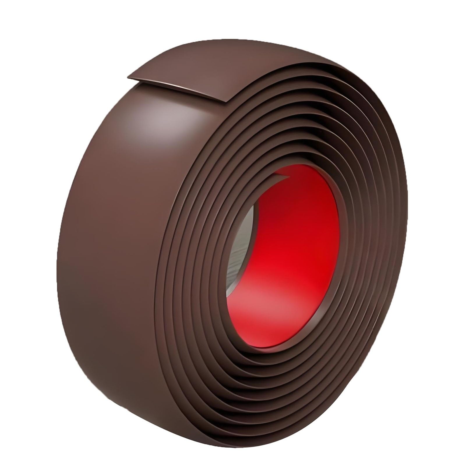 Bande de transition de sol autocollante en PVC pour moquette, carrelage et interstices, motif grain de bois, couverture durable pour seuils