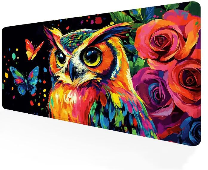 Tapis de souris papillon pour un grand desk mat de bureau zen