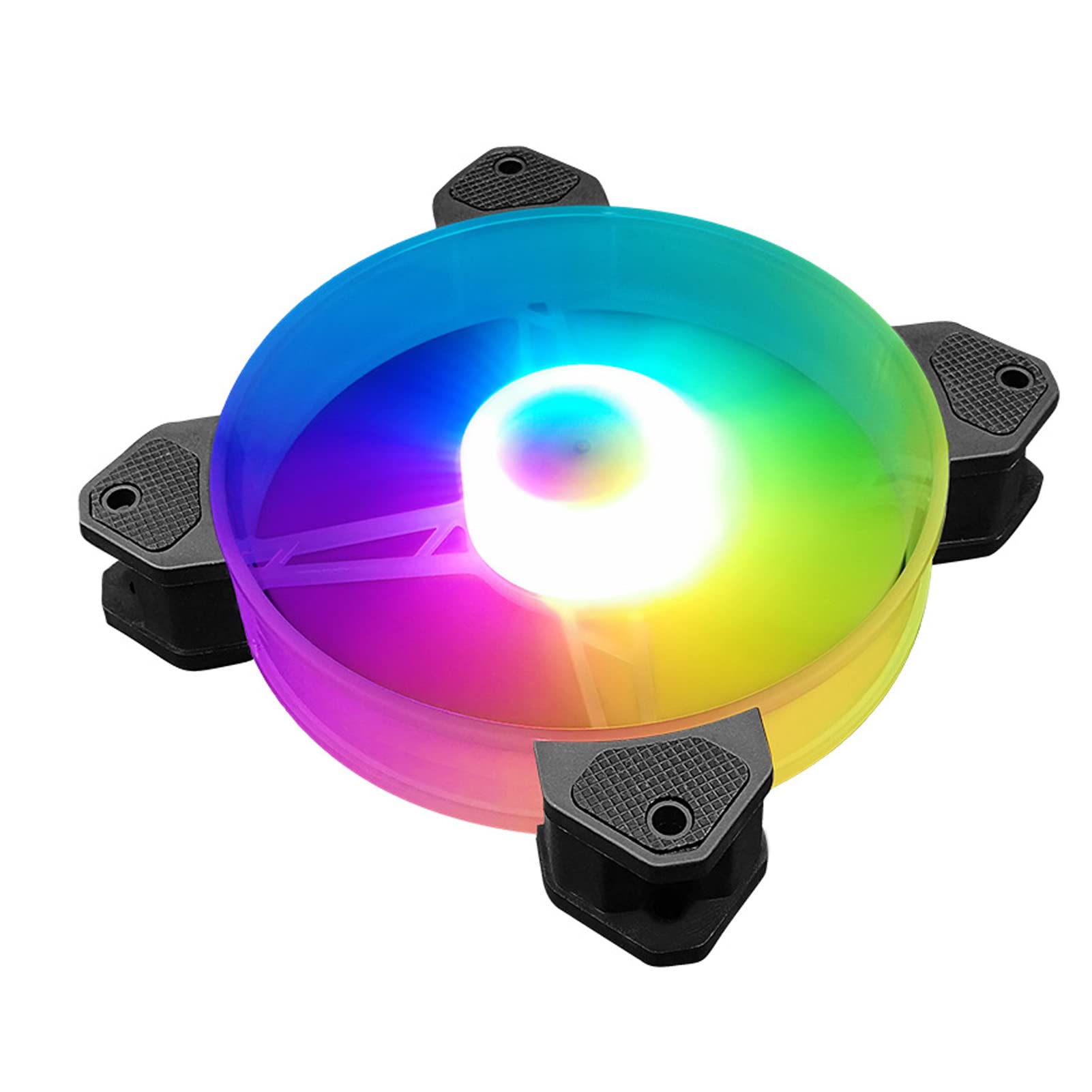 Amazon | 120mm ARGB ケースファン 6 個、6PIN 油圧ベアリング