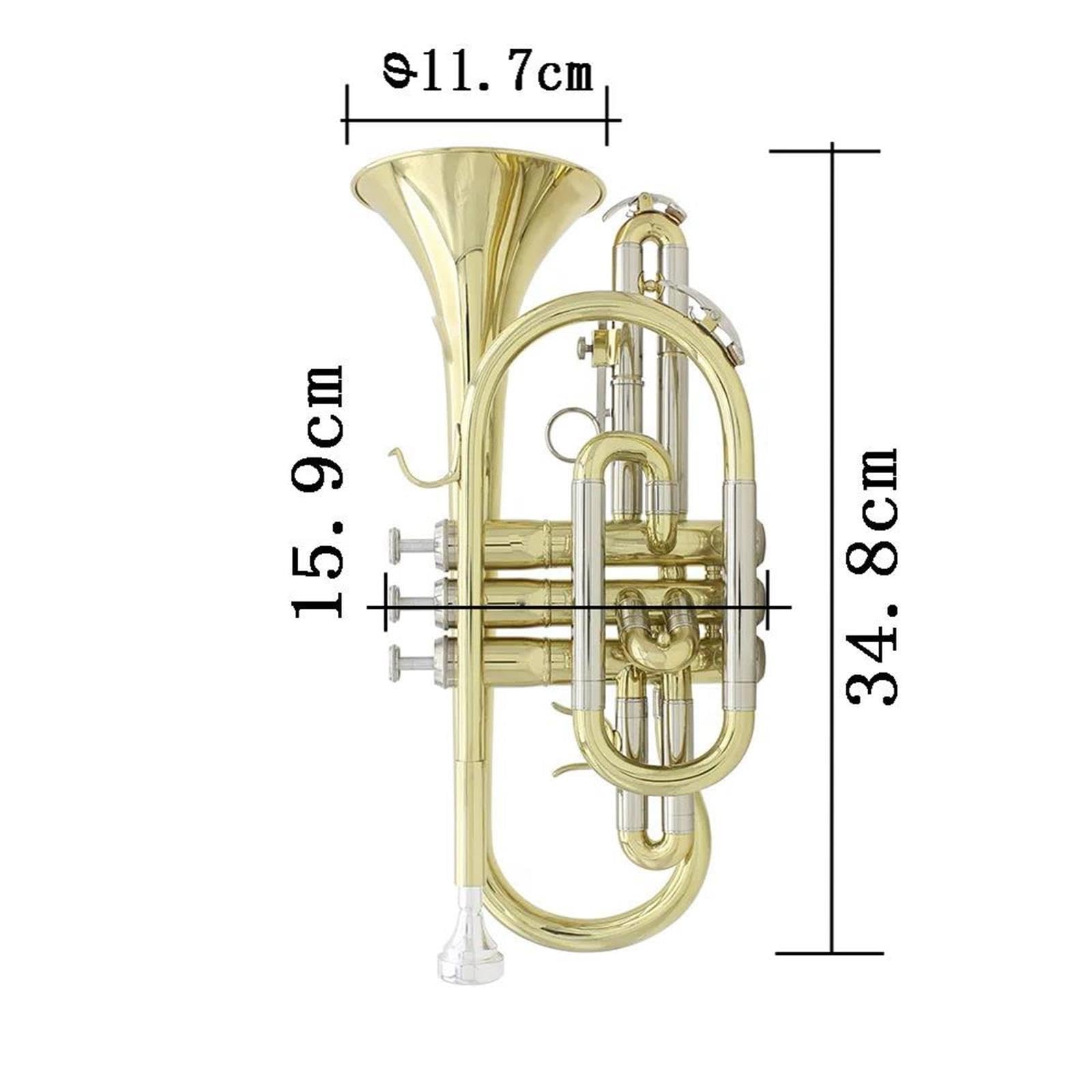Bb Trumpet Professionelle B-Trompete