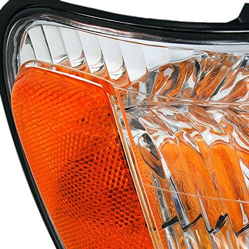 AKKON - For 2000 2001 2002 2003 2004 Toyota Tundra Regular | Access Cab Headlights w/Corner Lights LH + RH Pair, Low Beam: H1 Excluded, High Beam: H4 Excluded, Car Vehicle Light Assembly, Chrome V2