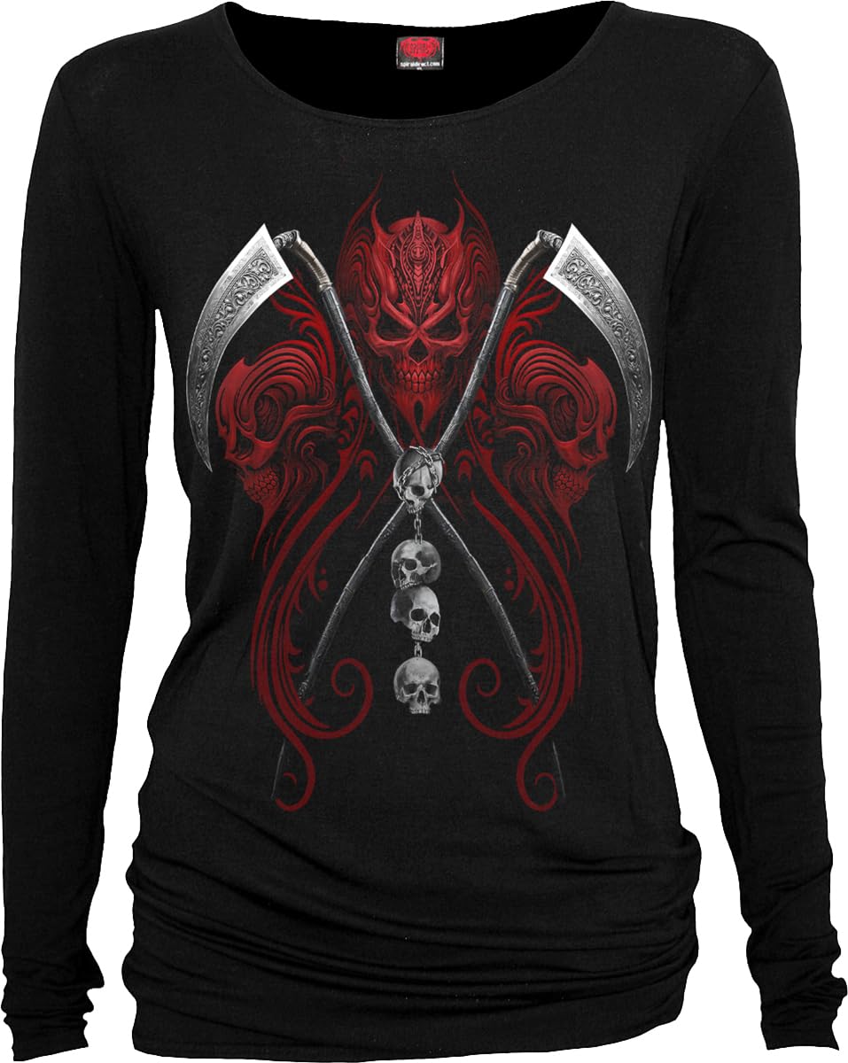 Spiral - REAPERESS - Baggy Top Black - XL XL