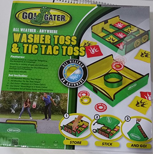Go! Gater Washer Toss & Tic Tac Toss